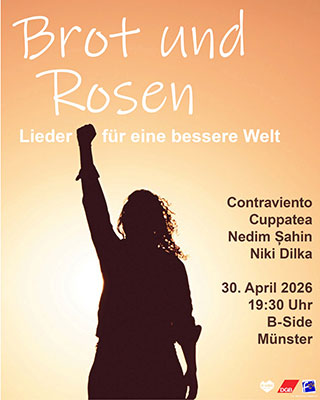 Plakat Brot und Rosen 2026